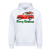 White merry christmas truck gnomes Urban Hoodie - AdoDesignShop
