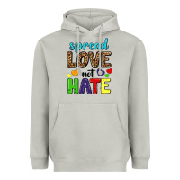 Moon Dust spread love not hate Heavyweight Hoodie - texasbilliewilder