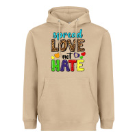 Mushroom spread love not hate Heavyweight Hoodie - texasbilliewilder