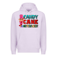 Lilac candy cane and pink nutcracker ado Premium Hoodie - AdoDesignShop