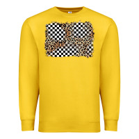 Lemon race leopard background Premium Sweatshirt - Zillion Design Studio