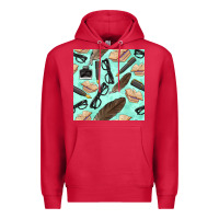 Cardinal literature seamless pattern Premium Hoodie - BundleAndBundleShop