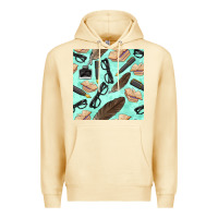 Pina Colada literature seamless pattern Premium Hoodie - BundleAndBundleShop