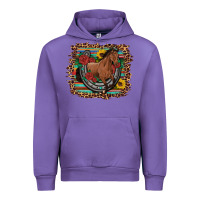 Tulip western horse horseshoe roses sunflowers serape leopard Urban Hoodie - Artiststas