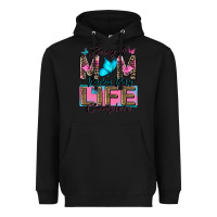 Black being a mom makes my life complete Heavyweight Hoodie - Zillion Design Studio