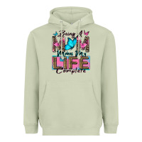 Matcha being a mom makes my life complete Heavyweight Hoodie - Zillion Design Studio