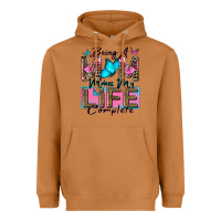 Meerkat being a mom makes my life complete Heavyweight Hoodie - Zillion Design Studio