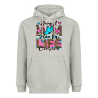 Moon Dust being a mom makes my life complete Heavyweight Hoodie - Zillion Design Studio