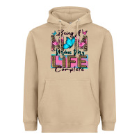 Mushroom being a mom makes my life complete Heavyweight Hoodie - Zillion Design Studio