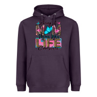 Plum being a mom makes my life complete Heavyweight Hoodie - Zillion Design Studio