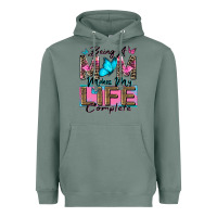 Sage being a mom makes my life complete Heavyweight Hoodie - Zillion Design Studio