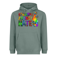 Sage straight against hate pride lgbtq Heavyweight Hoodie - texasbilliewilder
