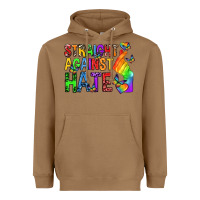 Toasted Coconut straight against hate pride lgbtq Heavyweight Hoodie - texasbilliewilder