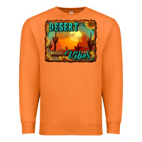 Carrot desert vibes background Premium Sweatshirt - RanaPortraitStore