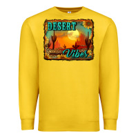 Lemon desert vibes background Premium Sweatshirt - RanaPortraitStore
