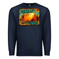 Navy desert vibes background Premium Sweatshirt - RanaPortraitStore