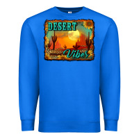 True Royal desert vibes background Premium Sweatshirt - RanaPortraitStore