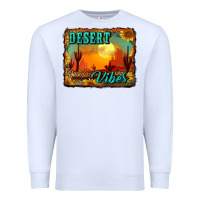 White desert vibes background Premium Sweatshirt - RanaPortraitStore