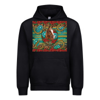 Black western horse horseshoe roses gemstones glitter wooden Urban Hoodie - Artiststas