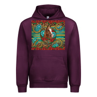 Mauve Wine western horse horseshoe roses gemstones glitter wooden Urban Hoodie - Artiststas