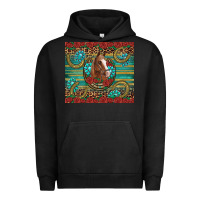 Pigment Black western horse horseshoe roses gemstones glitter wooden Urban Hoodie - Artiststas