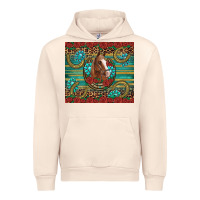 Sandshell western horse horseshoe roses gemstones glitter wooden Urban Hoodie - Artiststas