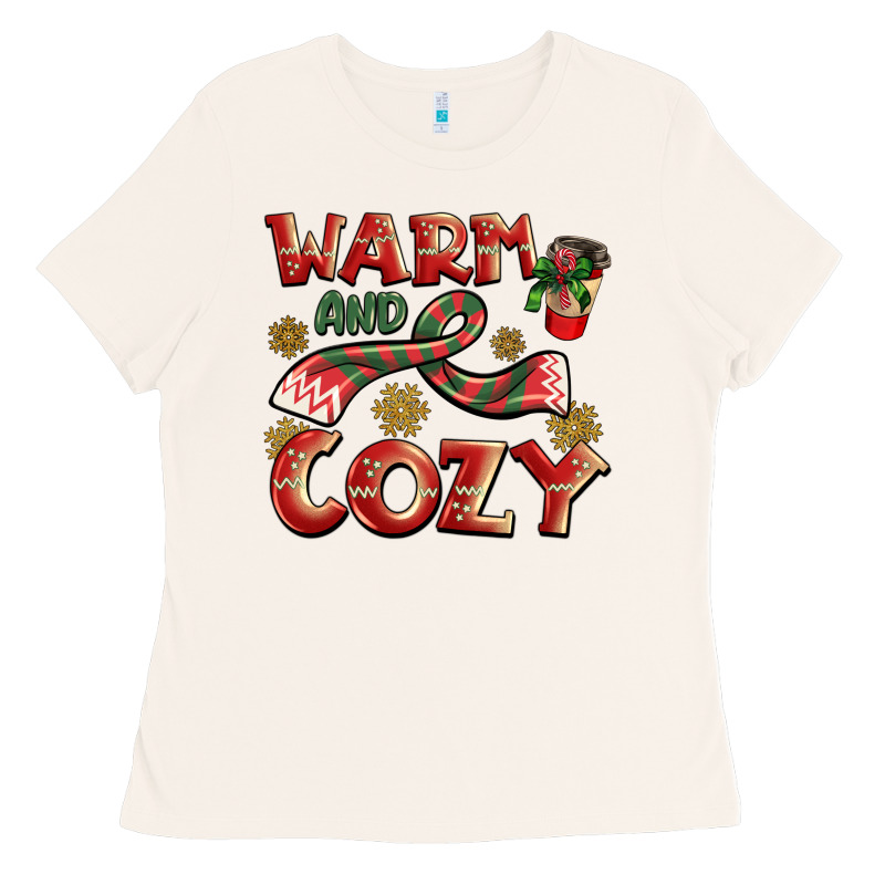 Warm And Cozy Ladies Tee by BarkalooDesign | Teevron