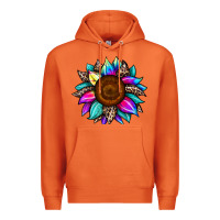 Carrot sunflower tie dye Premium Hoodie - JahusDesignShop