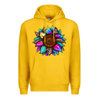 Lemon sunflower tie dye Premium Hoodie - JahusDesignShop