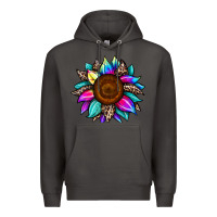 Smoke sunflower tie dye Premium Hoodie - JahusDesignShop