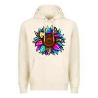 Tofu sunflower tie dye Premium Hoodie - JahusDesignShop