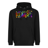 Black we are all human pride lgbtq Heavyweight Hoodie - texasbilliewilder