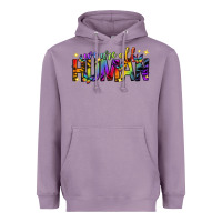 Lavender we are all human pride lgbtq Heavyweight Hoodie - texasbilliewilder
