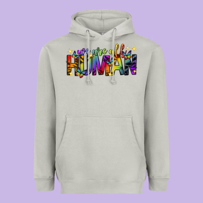 Heavyweight Hoodie we are all human pride lgbtq