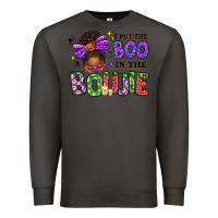 Smoke I Put The Boo In The Boujie Messy Bun Premium Sweatshirt - texasbilliewilder