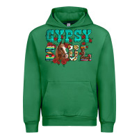 Emerald western gypsy soul horse roses serape aztec leopard Urban Hoodie - Artiststas