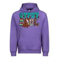 Tulip western gypsy soul horse roses serape aztec leopard Urban Hoodie - Artiststas