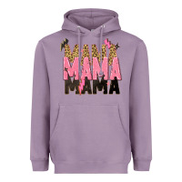 Lavender mama mama mama lightning bold Heavyweight Hoodie - Zillion Design Studio