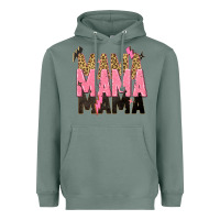 Sage mama mama mama lightning bold Heavyweight Hoodie - Zillion Design Studio