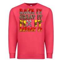 Cardinal race it great it fix it repeat it Premium Sweatshirt - Zillion Design Studio