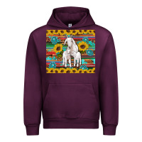 Mauve Wine goats mom and baby sunflowers gemstones serape leopard glitter wooden Urban Hoodie - Artiststas