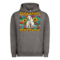 Pigment Tornado goats mom and baby sunflowers gemstones serape leopard glitter wooden Urban Hoodie - Artiststas