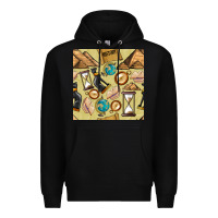 Black history seamless pattern Premium Hoodie - BundleAndBundleShop