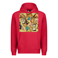 Cardinal history seamless pattern Premium Hoodie - BundleAndBundleShop