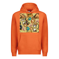 Carrot history seamless pattern Premium Hoodie - BundleAndBundleShop