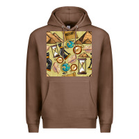 Chestnut history seamless pattern Premium Hoodie - BundleAndBundleShop