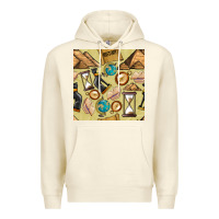 Sandshell history seamless pattern Premium Hoodie - BundleAndBundleShop