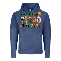 Vintage Denim I am just here for field day 2023 Vintage Hoodie - AdoDesignShop