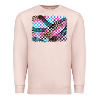Pale Pink race background Premium Sweatshirt - Zillion Design Studio