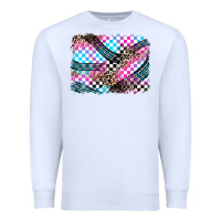 White race background Premium Sweatshirt - Zillion Design Studio